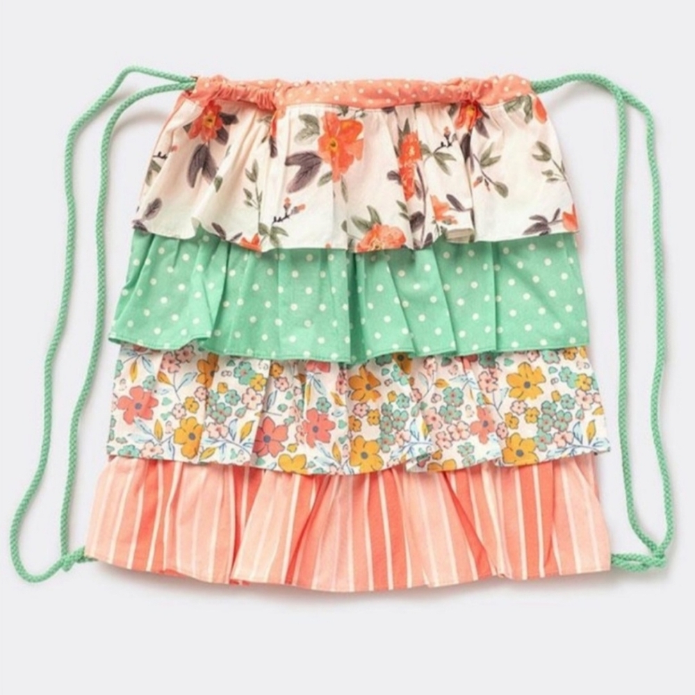 NEW Matilda Jane in the ruffles drawstring backpack